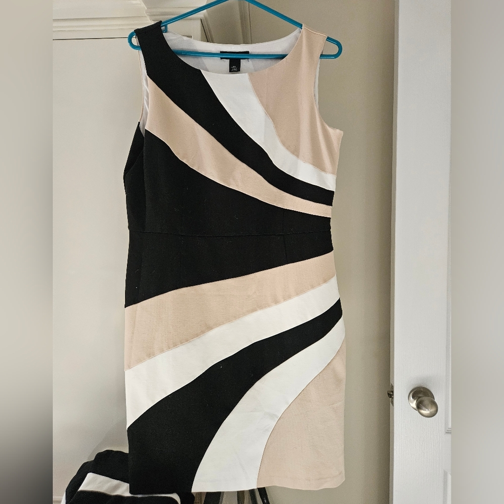 White House Black Market business casual dress sz 14